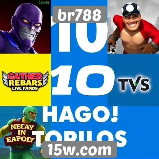 Top 10 jogos mais populares no br788